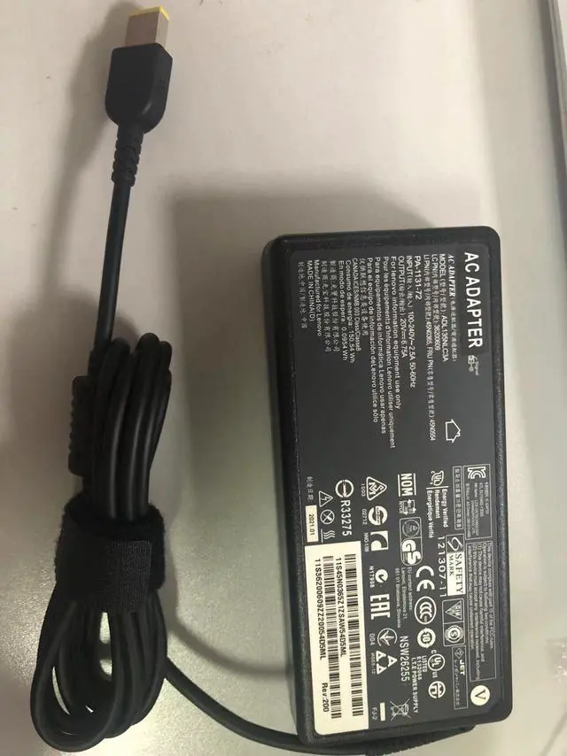 Main image of ADL135NLC3A For  Lenovo   Thinkpad W540 W541 P50 P70 T470P T460P T450P T440P T540P E560P Ideapad Y70 Y70-70 Y700 Z710 G405 G410 G505 G510    Laptop AC ADAPTER