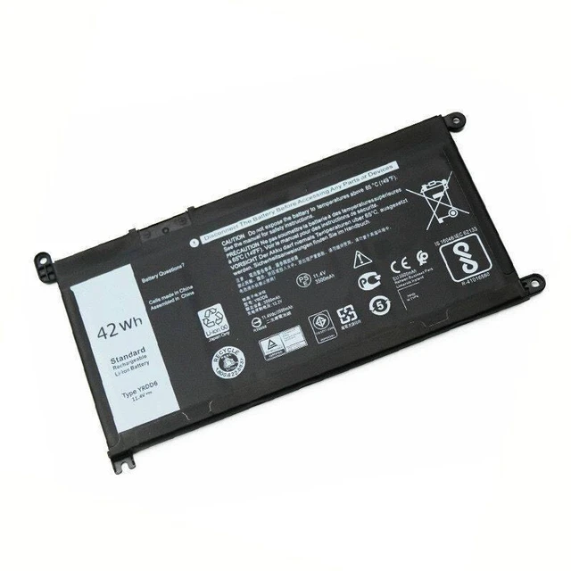 Alt view image 5 of 5 - Replacement Battery for Dell P90F 3400 5480 5482 5488 5493 5580 5593 YRDD6 11.4V 42Wh High Capacity Compatible Laptop Battery with 12-Month Warranty