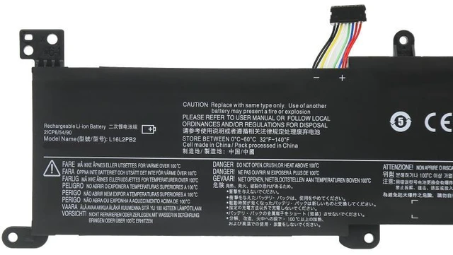 Alt view image 4 of 5 - Replacement Battery for Lenovo Ideapad 320 330 340C 520-14 15IKB/AST/ABR/IAP/IWL Series 11.4V 5200mAh 48Wh, L19C3PD6 L19L3PD6 L19M3PD6 L19C3PF4 L19L3PF4 L19M3PF4, High Capacity, 12-Month Warranty