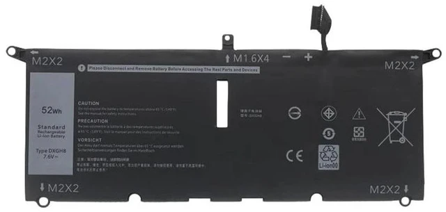 Main image of Replacement Battery for Dell Inspiron 7390 7391 7490 5390 5391 11.4V 39Wh HK6N5 DXGH8 High Capacity, 2-Year Warranty