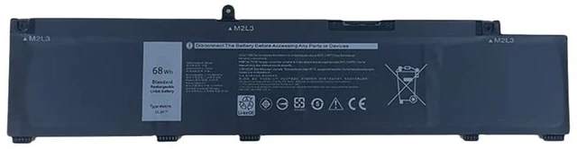 Main image of Replacement Battery for Dell Inspiron 5498 5598 5490 5491 5591 5593 Series MV07R 15.2V 68Wh 4-Cell High Capacity Li-ion Battery, 2-Year Warranty
