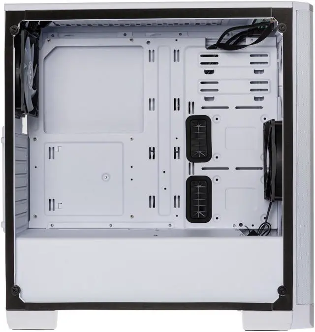 Alt view image 7 of 10 - BitFenix Nova MESH TG Case White, Mesh Front Panel, Tempered Glass Side Panel, E-ATX up to 272mm /ATX/Micro ATX/Mini ITX Form Factor BFC-NVM-300-WWGKW-RP
