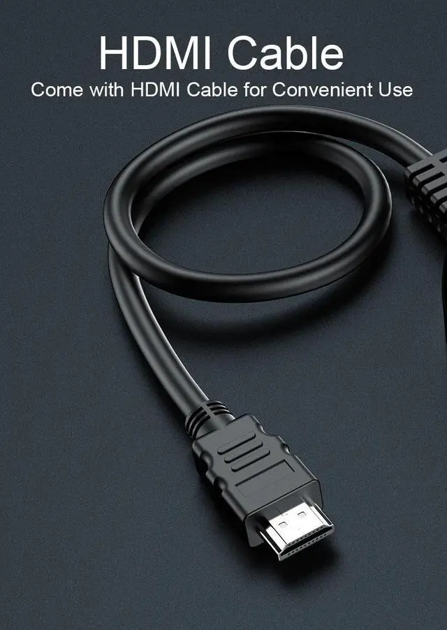 Alt view image 6 of 7 - HDMI Switch, Aigrous 4K HDMI Splitter 3 in 1 Out,3 Port HDMI Switch 3x1 Switch Splitter with Pigtail Cable Supports Full HD 4K 1080P 3D Player