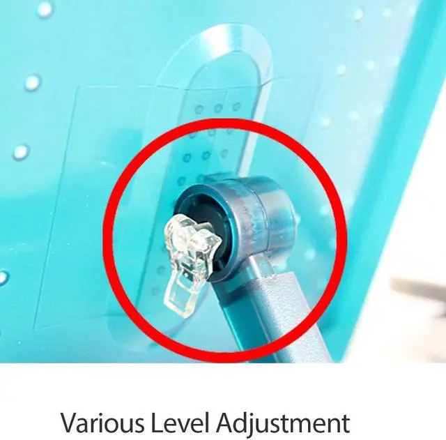 Alt view image 5 of 6 - Portable Reading Stand/Book stand Document Holder for Music Book Document Textbook Kitchen Cookbook Recipe Tablet(180 angle adjustable)