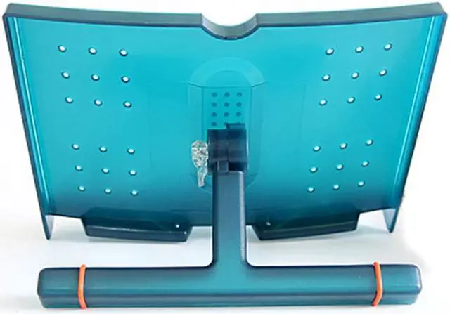 Alt view image 3 of 6 - Portable Reading Stand/Book stand Document Holder for Music Book Document Textbook Kitchen Cookbook Recipe Tablet(180 angle adjustable)