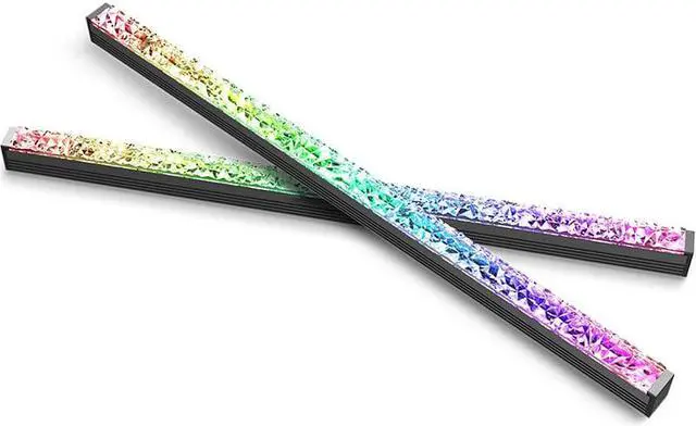 Main image of 2-Pack ARGB LED Strip for PC with 5V 3-pin ARGB LED Header and SATA Adapter,Compatible with Aura SYNC, Gigabyte RGB Fusion, MSI Mystic Light Syn 16in