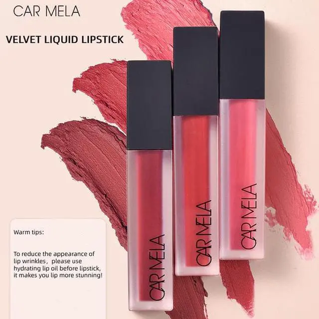 Alt view image 2 of 4 - CAR MELA Vibrant Lipstick, Suitable for all Skin Types and Tones, Natural Formula lipsticks