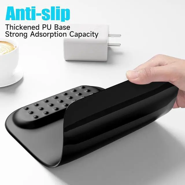Alt view image 6 of 7 - Black Ergonomic Mouse Pad with Wrist Rest Support,Premium Memory Foam Cushioning for Pain Relief, Non-Slip PU Base for Stable Smooth Control - Perfect for Laptop, Computer, and Home Office