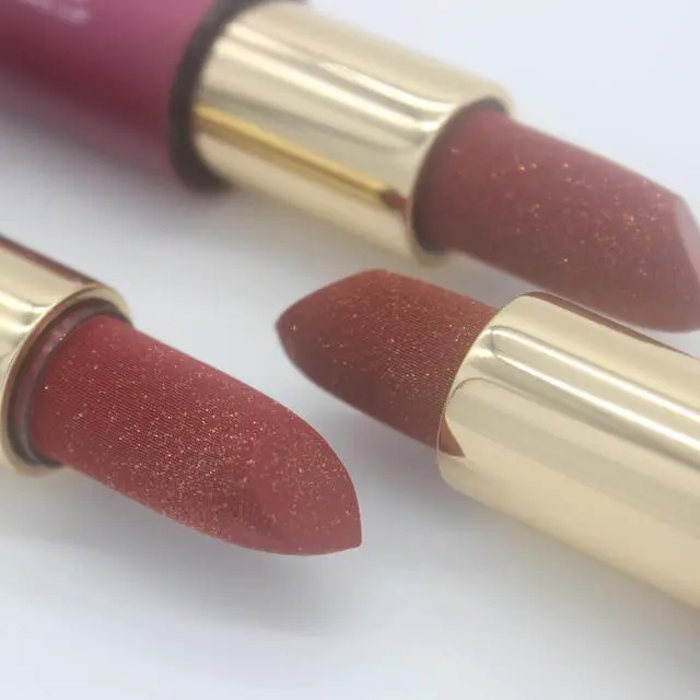 Alt view image 4 of 4 - Miveaka Red Lipstick, Highly Pigmented Glitter Lipstick, Intense Color payoff and Long Lasting Lip Makeup