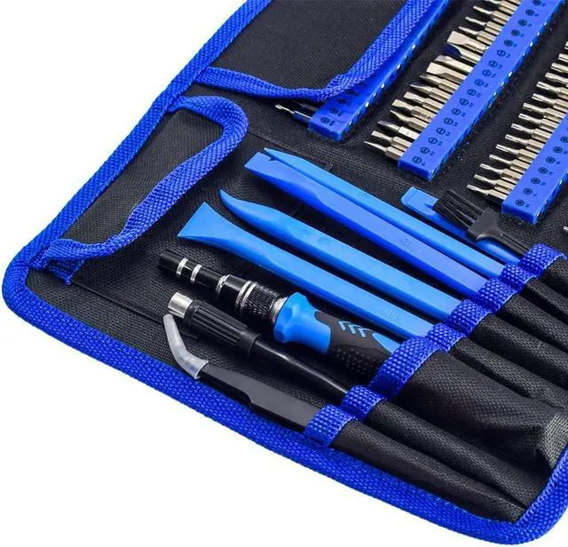 Alt view image 3 of 7 - Aigrous Electronics Precision Screwdriver Sets 164-Piece with 144 Bits Magnetic Repair Tool Kit for iPhone, MacBook, Computer, Laptop, PC, Tablet, PS4, Xbox, Nintendo, Game Console