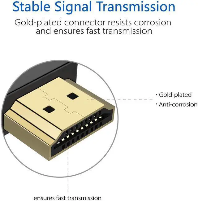 Alt view image 2 of 7 - Aigrous HDMI to VGA Adapter Converter Gold-Plated for PC, Laptop, DVD, Desktop and Other HDMI Input Devices
