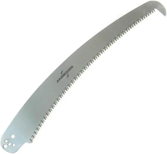 Alt view image 2 of 4 - JAMESON SB-13TE-H Replacement Saw Blade W/ Hook, Serrated, Tri-Cut Blade, Steel