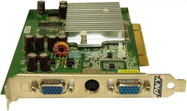 Alt view image 6 of 8 - PNY GeForce FX 5200 256MB DDR PCI Graphics Card VCGFX522PEB