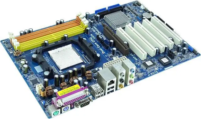 Alt view image 2 of 3 - ASRock AM2NF3-VSTA Socket AM3/AM2+/AM2 nForce 3 AGP ATX Motherboard