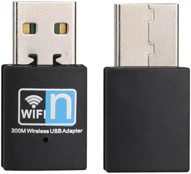 Alt view image 6 of 6 - External 300Mbps 300M Mini USB WiFi Wireless Adapter Network LAN Card 802.11n/g/b For Desktop Windows xp MAC Linux