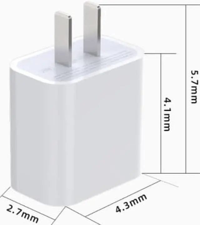 Alt view image 7 of 7 - WPIT USB-C PD 20W Fast Charging Adapter Wall Charger