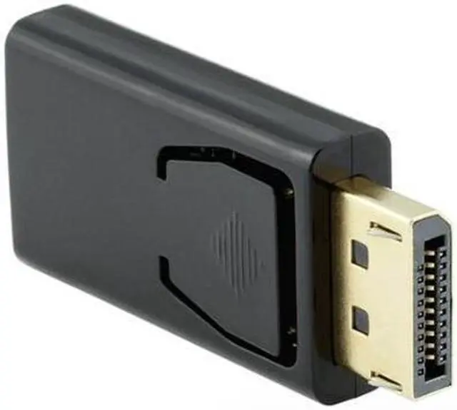 Alt view image 5 of 6 - Black Display Port DP To HDMI Connector,Male to Female 1080P HD Converter  Adapter Video Audio Connector for HDTV PC etc.