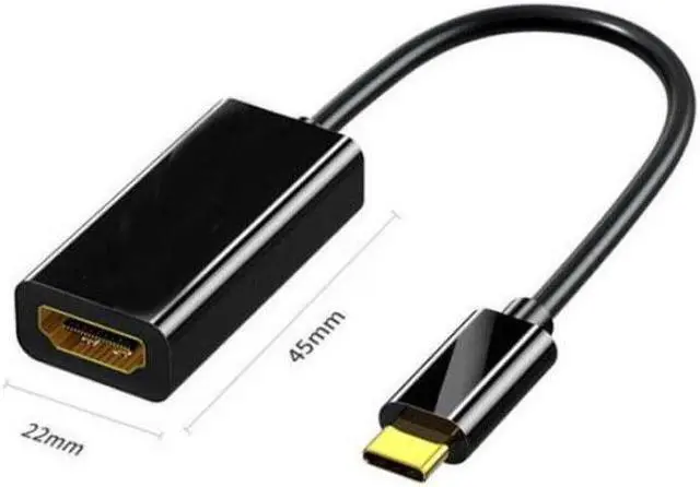 Alt view image 6 of 6 - WPIT 4K Type-C to HDMI Cable Adapter ,USB C Male to HDMI Female Converter, suitable for Type-C Laptop to HDMI Monitor
