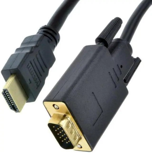 Alt view image 2 of 5 - HDMI to VGA Cable,HDMI Male to VGA Male Adapter Converter,6ft