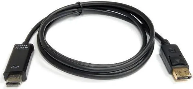 Alt view image 4 of 6 - 4K DP to HDMI HDTV Cable,Laptop DP to HDMI Monitor/Projector/HDTV Converter Cable,6FT