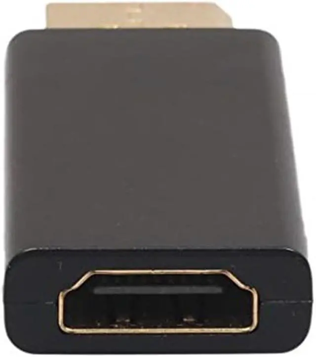 Alt view image 4 of 6 - Black Display Port DP To HDMI Connector,Male to Female 1080P HD Converter  Adapter Video Audio Connector for HDTV PC etc.