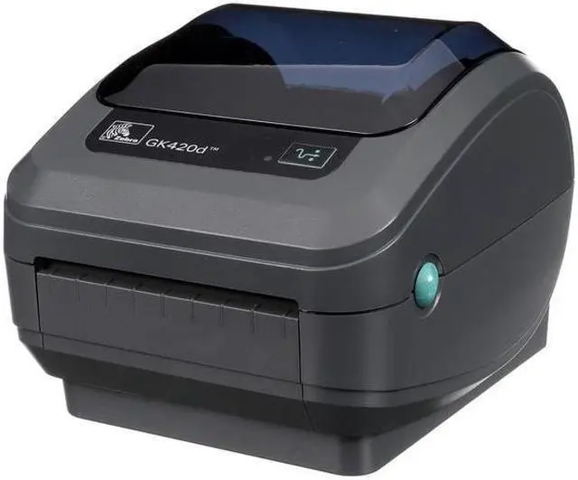 Main image of Zebra GK420d Direct Thermal Desktop Printer Print Width of 4 in USB Serial and Parallel Port Connectivity GK42-202510-000