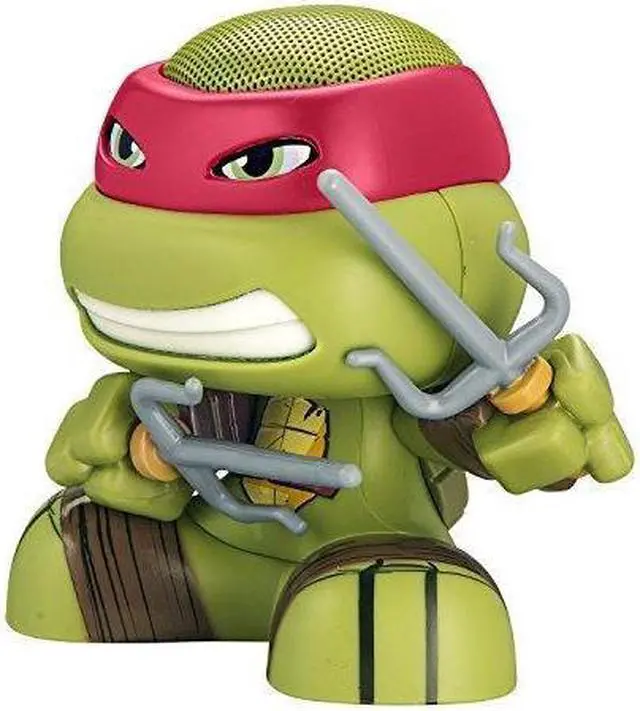 Alt view image 3 of 3 - Nickelodeon iHome Teenage Mutant Ninja Turtles Portable Wireless Bluetooth Speaker Raphael
