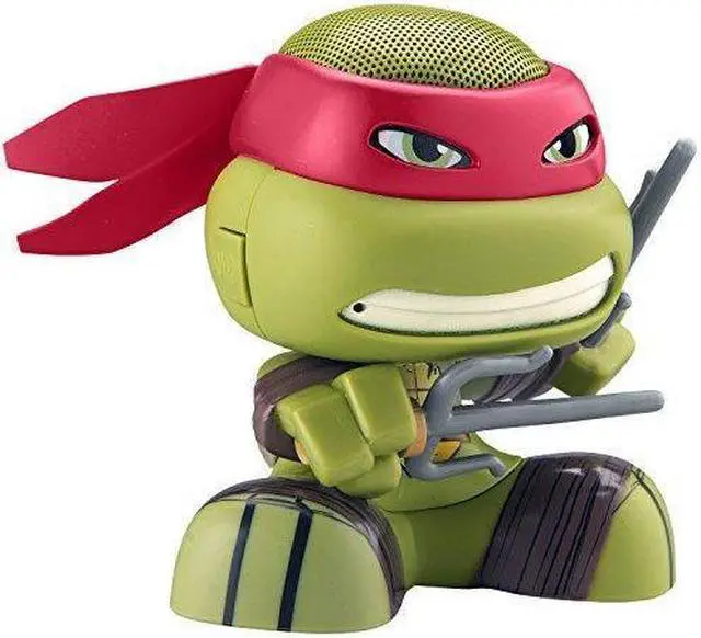 Alt view image 2 of 3 - Nickelodeon iHome Teenage Mutant Ninja Turtles Portable Wireless Bluetooth Speaker Raphael