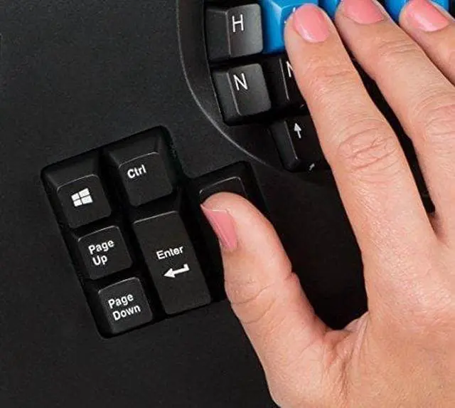 Alt view image 6 of 7 - Kinesis Advantage2 Ergonomic Keyboard (KB600)