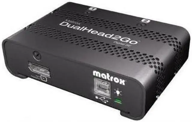 Main image of Matrox D2G-DP2D-IF DualHead2Go Digital SE for Laptop