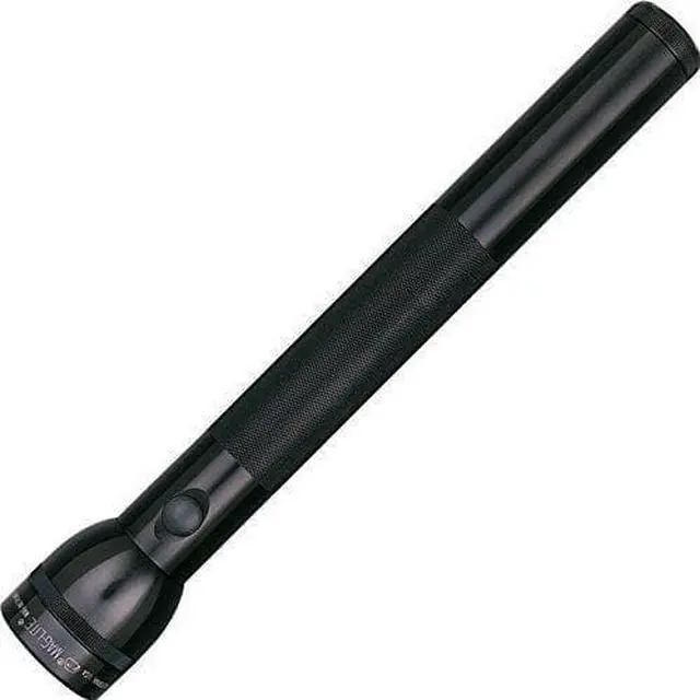 Main image of Maglite Heavy-Duty Incandescent 4-Cell D Flashlight in Display Box, Black
