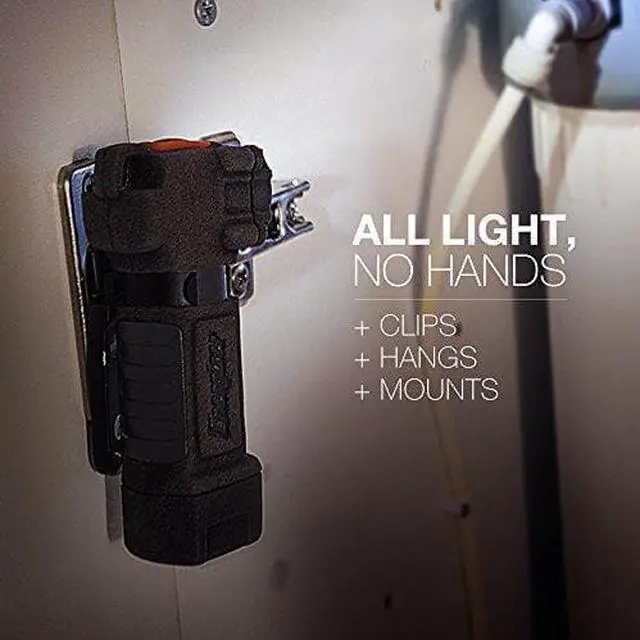 Alt view image 6 of 7 - Energizer LED AA Magnetic Flashlight, Multi-Use Hard Case Light, 75 Lumens (Batteries Included)