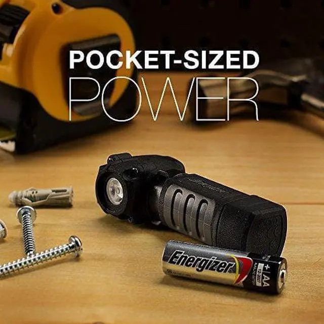 Alt view image 3 of 7 - Energizer LED AA Magnetic Flashlight, Multi-Use Hard Case Light, 75 Lumens (Batteries Included)