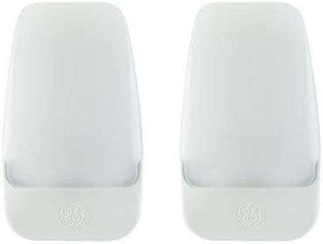 GE 2pk Plugin LED Night Light White