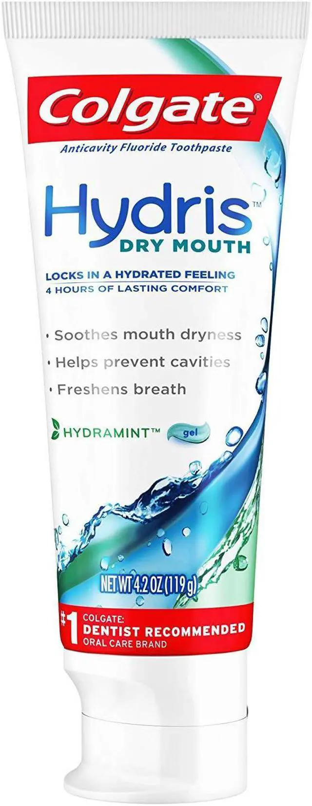 Alt view image 3 of 7 - Colgate Hydris Dry Mouth Mouthwash and Toothpaste, 16.9 Fluid Ounce - 4.2 Ounce