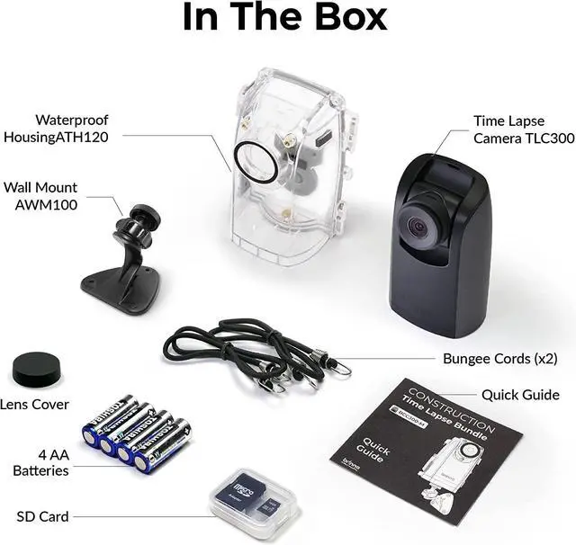 Alt view image 2 of 7 - Brinno Time Lapse Camera BCC300-M Bundle, 2023 Time-lapse Camera Outdoor Construction Camera Bundle with Weatherproof Case & Wall Mount.