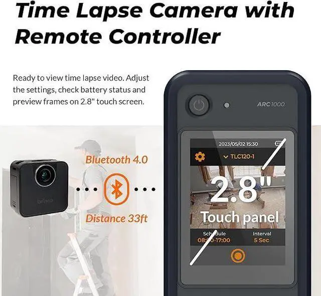 Alt view image 3 of 6 - Brinno BCC200-BLE Time Lapse Camera Bundle
