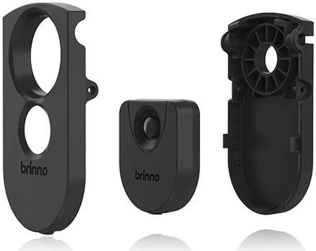 Alt view image 3 of 12 - Brinno Duo Front Door Smart Peephole Camera SHC1000W - Smart Home Security System with Mobile and live view remotely