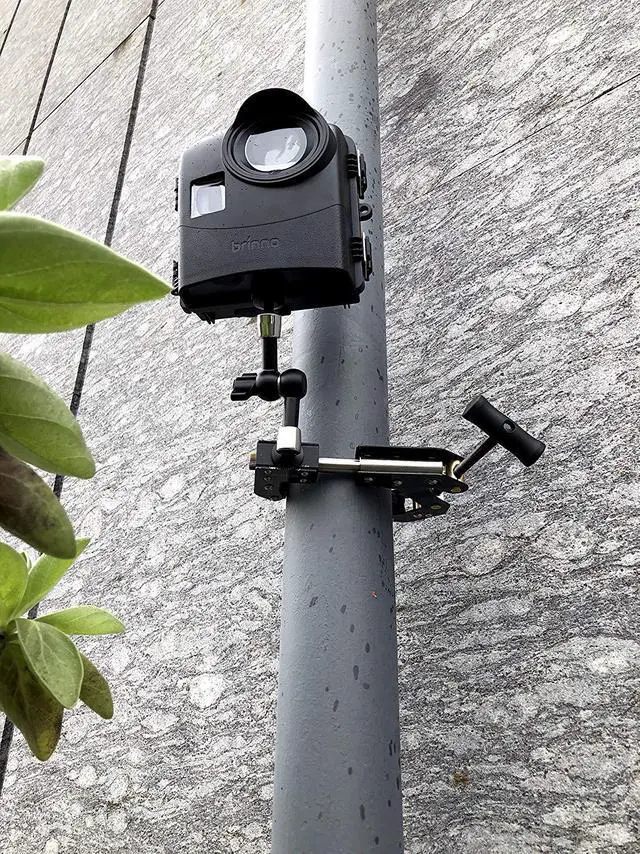 Alt view image 6 of 19 - Brinno Construction Trio Bundle Pack BCC2000, Up to 1 Year Battery Life, Perfect for Construction and Outdoor Security, 1080P FHD - Includes Flexible Clamp Mount and Weather Resistant Outdoor Housing