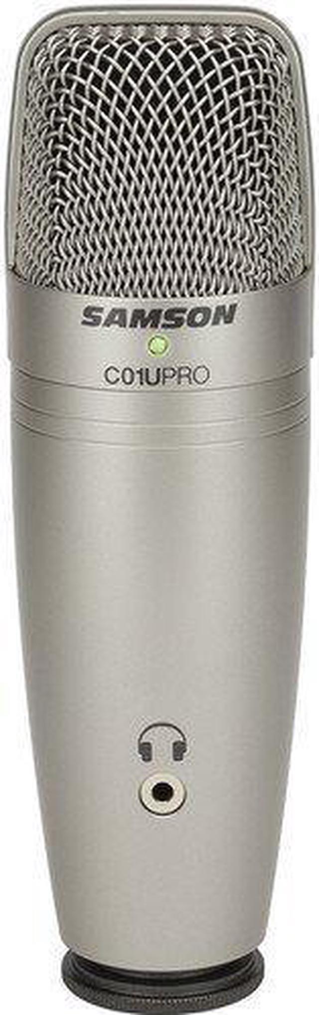 Alt view image 18 of 20 - Samson C01U PRO USB Studio Condenser Microphone