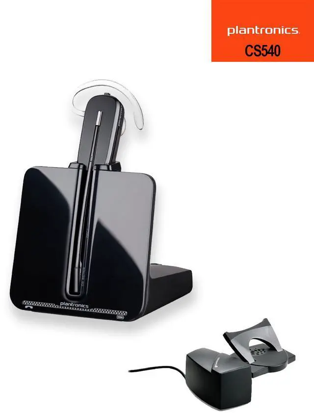 Main image of Plantronics CS540 Wireless Headset System + HL10 Handset Lifter