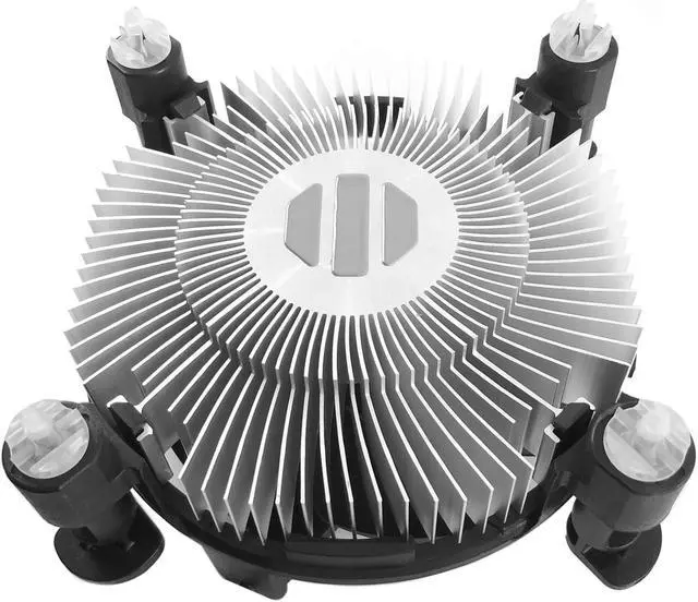 Alt view image 4 of 4 - TRONWIRE TW-2 CPU Cooler With Aluminum Heatsink & 4-Pin PWM 92mm Low Profile 3000 RPM Fan With Pre-Applied Thermal Paste For Intel Core i3 i5 i7 i9 Socket 1200 1151 1150 1155 1156 Desktop PC