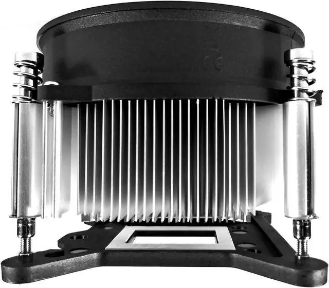 Alt view image 3 of 5 - TRONWIRE TW-24 CPU Cooler With Aluminum Heatsink & 4-Pin PWM 92mm 2500 RPM Fan With Pre-Applied Thermal Paste For Intel Core i3 i5 i7 i9 Socket 1200 1151 1150 1155 1156 Desktop PC Computer