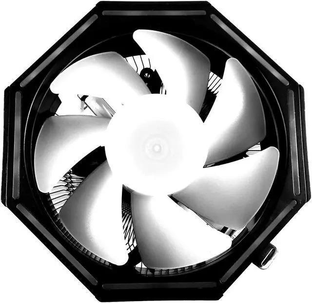 Alt view image 3 of 7 - TRONWIRE TW-32 RGB LED CPU Cooler With Aluminum Heatsink & 4-Pin PWM 120mm Fan With Thermal Paste For Intel AMD Universal Socket 1200 1151 1150 AM3 AM2 Desktop PC Computer