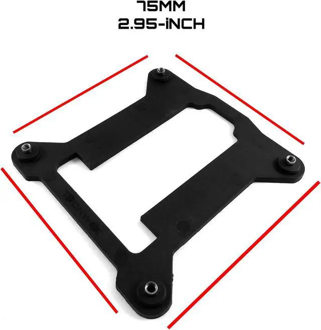 Alt view image 3 of 4 - TRONWIRE Backplate Mounting Bracket For Intel Socket 1200 1151 1150 1155 1156 CPU Cooler