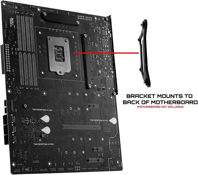 Alt view image 4 of 4 - TRONWIRE Backplate Mounting Bracket For Intel Socket 1200 1151 1150 1155 1156 CPU Cooler