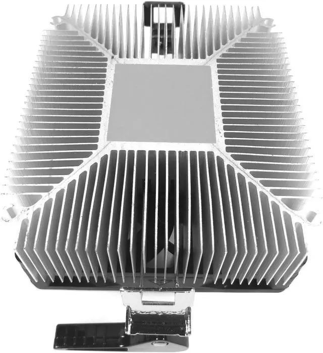 Alt view image 3 of 3 - CPU Cooler Aluminum Heatsink 4-Pin PWM 70mm 3600 RPM Fan Pre-Applied Thermal Paste For AMD Socket FM2 FM1 AM3 AM2 1207 940 939 754 Desktop PC Computer