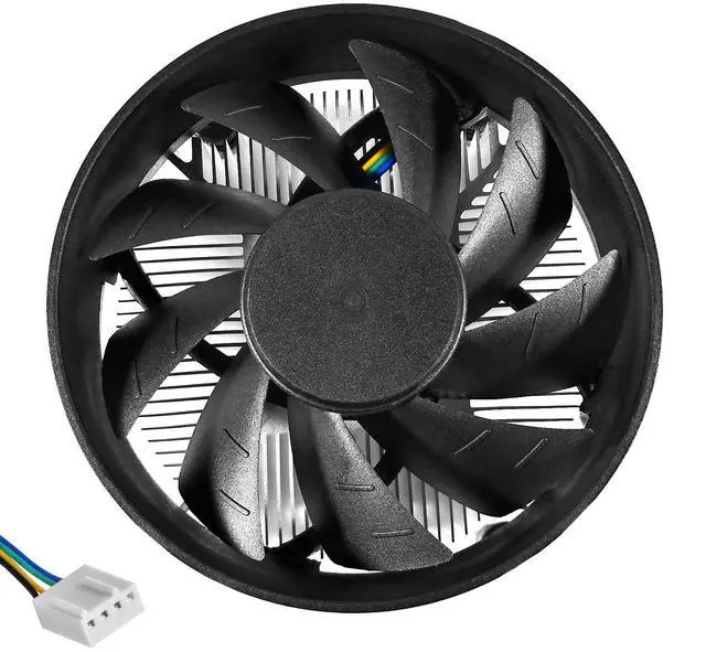 Alt view image 2 of 5 - TRONWIRE TW-24 95W CPU Cooler Aluminum Heatsink Copper Core Base 4-Pin PWM 92mm Fan Pre-Applied Thermal Paste for Intel Core i3 i5 i7 i9 Socket 1851 1700 1200 1151 1150 1155 1156 Desktop PC Computer