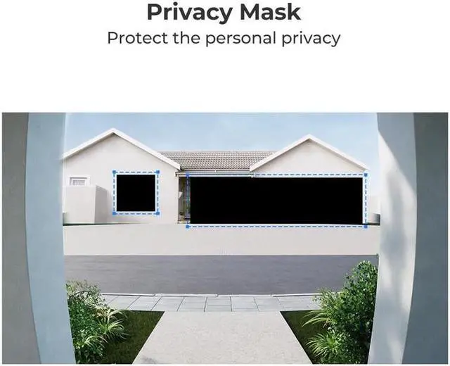 Alt view image 6 of 7 - Reolink 5MP Video Doorbell Camera, 2.4/5 GHz Wi-Fi, Person Detection, 2-Way Audio, 180° Wide View 2-Pack