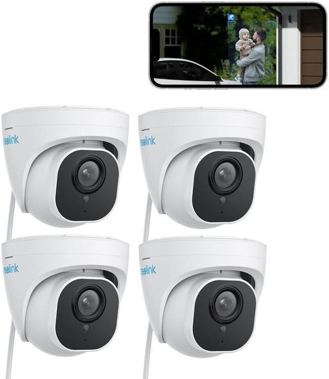 Reolink 4K Ultra HD PoE Security Camera Smart Person/Vehicle Detection  RLC-820A